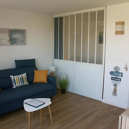 Studio Vue Mer, Balcon, Piscine, Clim, Parking Prive Apartment Le Barcares
