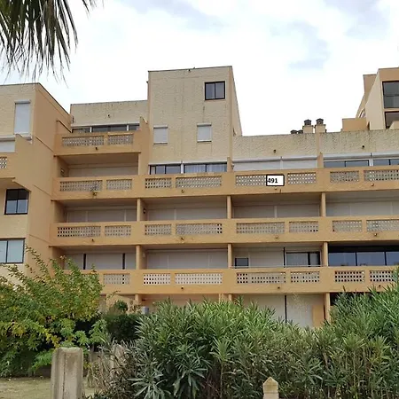 Studio Vue Mer, Balcon, Piscine, Clim, Parking Prive * Le Barcares
