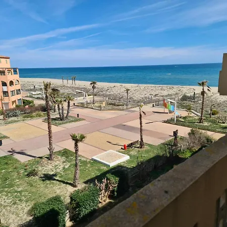 Studio Vue Mer, Balcon, Piscine, Clim, Parking Prive Apartament