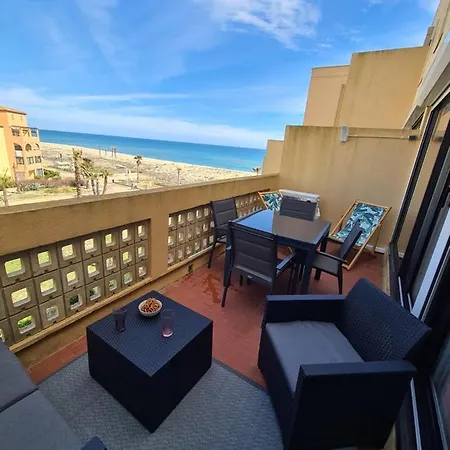 Studio Vue Mer, Balcon, Piscine, Clim, Parking Prive