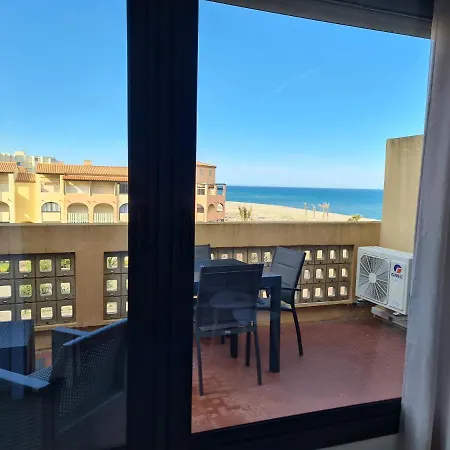 Studio Vue Mer, Balcon, Piscine, Clim, Parking Prive Apartament