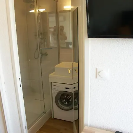 Studio Vue Mer, Balcon, Piscine, Clim, Parking Prive Apartament Le Barcarès