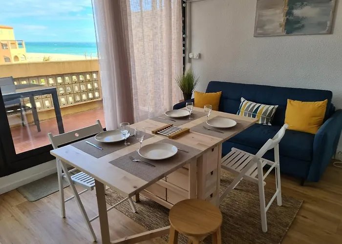 Studio Vue Mer, Balcon, Piscine, Clim, Parking Prive