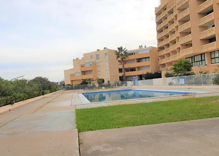 Studio Vue Mer, Balcon, Piscine, Clim, Parking Prive