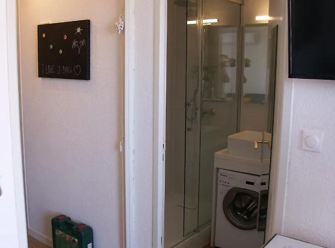 Studio Vue Mer, Balcon, Piscine, Clim, Parking Prive * Le Barcarès